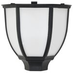 vidaXL Lampes solaires à LED d'extérieur 6 Pièces Noir
