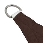 vidaXL Voile de parasol Tissu Oxford rectangulaire 2x4 5 m Marron