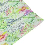 vidaXL Chaise à bascule avec coussin Bambou