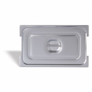 Couvercle pour bac gastro inox gn 1/4 avec poignées - pujadas -  - inox