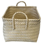 Panière déco en polypropylène tressé 43 cm