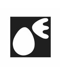 Set 12 pochoirs 9 x 9 cm - Poules