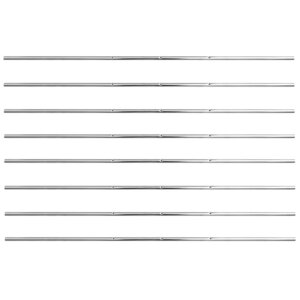 vidaXL Tiges de baby-foot 8 Pièces 15 9 mm