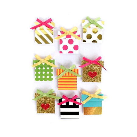 Loisirs créatifs - stickers décorations adhésives 3d - cadeaux de noël
