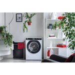Lave linge frontal  hoover hwp414ambc/1-s - 14 kg - a +++ - 1400 tours / min - blanc - moteur induction
