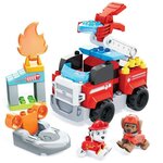 Mega construx - coffret pompier paw patrol - briques de construction - des 3 ans
