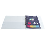 Classeur Personnalisable Rigide 3 Poches Kreacover - 2 Anneaux En D 20mm - A5 - X 10 - Exacompta