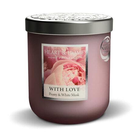 Bougie heart and home amour