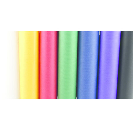 Lot 50 rouleaux papier kraft 3 x 0 7m assortiment 7 teintes vives clairefontaine