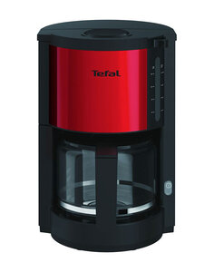 Tefal Cafetière Rouge Inox CM310511