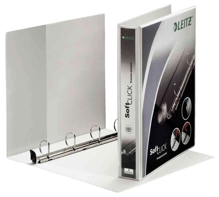 Classeur 4 anneaux personnalisable Soft Clic Diam 30 mm Dos 51 mm LEITZ