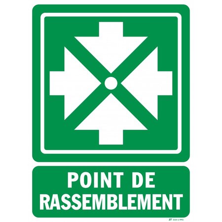 Panneau "point rassemblement"