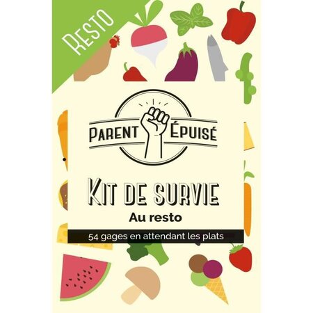 PARENT EPUISE : kit de survie Au Resto - Restaurant