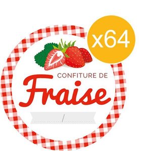 Étiquettes confiture