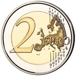 Pièce de monnaie 2 euro commémorative Espagne 2023 BE – Vieille ville de Cáceres