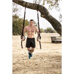 TUNTURI Kit accessoires et sangles crossfit trainer matériel musculation noir