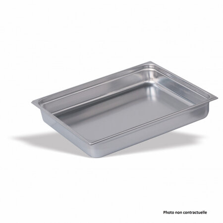 Bac gastro inox gn 2/1 - h 150 mm - pujadas -  - inox43.1