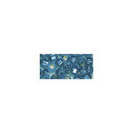 Perle rocaille garniture argentée Turquoise Ø2 6mm 16 g