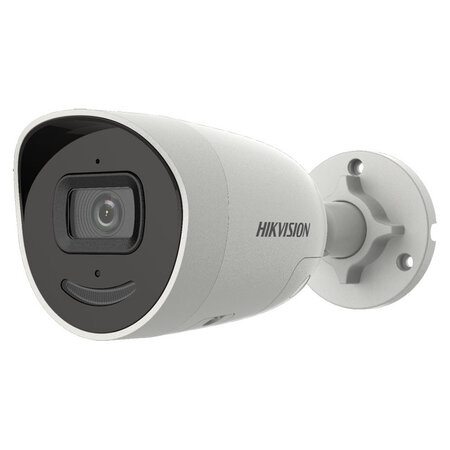 Caméra 4MP AcuSense micro intégré alarme sonore et visuelle Hikvision DS-2CD2046G2-IU/SL(2.8mm) vision de nuit 40 mètres