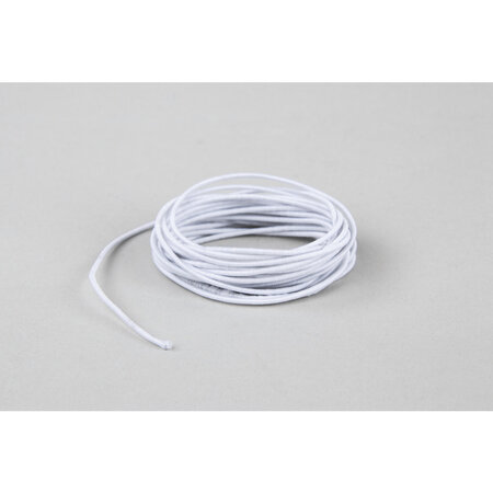 Fil élastique Blanc Ø 2 mm Carte 5 m