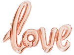 Ballon Foil Love Rose Gold 1080 X 650 mm