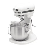 Robot batteur mélangeur 4.8l k5 blanc - kitchenaid -  - inox4 8 264x338x411mm