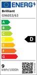 Applique murale exterieure medway anthracite led intégrée 12 w - brilliant