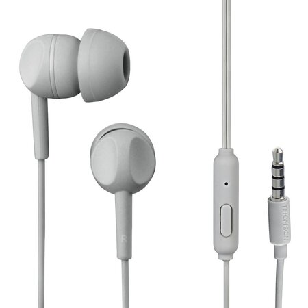 Ecouteurs stéréo intra-auriculaires 'ear 3005' avec microphone  gris thomson
