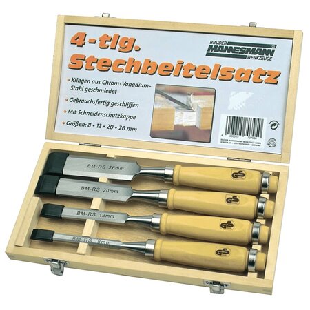 Brüder Mannesmann Ensemble de ciseau plus ferme 4 Pièces 66104