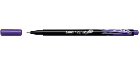 Stylo Feutre Fineliner Intensity Pte Baguée métal Fine 0,4mm Violet BIC