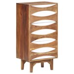 vidaXL Commode 43 5x35x90 cm Bois d'acacia massif