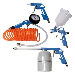 Scheppach Kit d'outils pneumatiques 5 Pièces