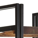 vidaXL Bibliothèque 5 niveaux 40x30x180 cm Bois de récupération massif