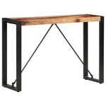vidaXL Table console 110x35x76 cm Bois massif