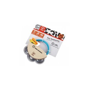 Hochet en bois musical Tiny tambourin