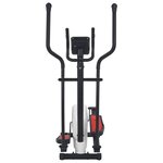 vidaXL Vélo elliptique magnétique avec mesure du pouls