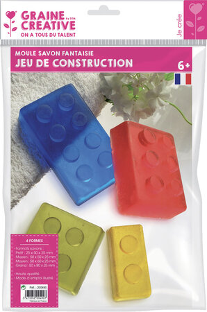 Moule pour savon Jeu de construction