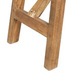 vidaXL Table console 130x40x80 cm Bois solide de récupération