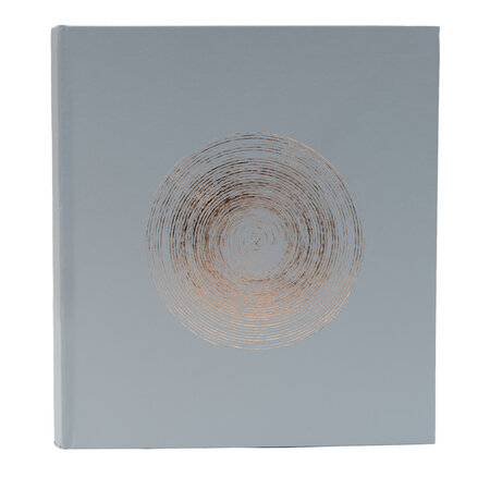 Album Photo Livre 60 Pages Blanches Ellipse - Gris - Exacompta