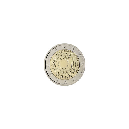 Belgique 2015 - 2 euro commémorative 30 ans du drapeau européen