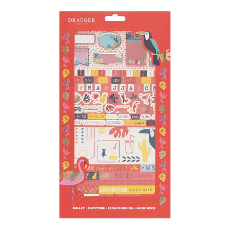 Kit De Décoration Bullet Journal Jungle - Draeger paris