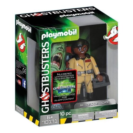 Playmobil 70171 - ghostbusters - edition collector w. Zeddemore