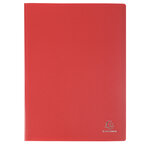 Protège-documents En Polypropylène Souple Opak 100 Vues - A4 - Rouge - X 12 - Exacompta