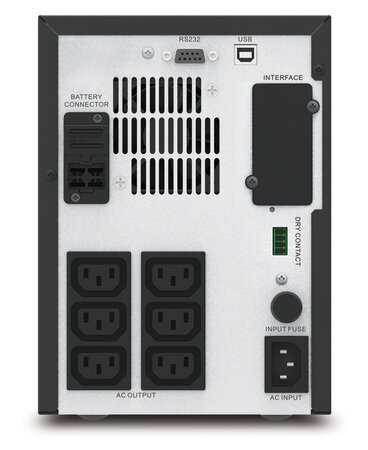 Apc easy ups smv interactivité de ligne 0 75 kva 525 w 6 sortie(s) ca