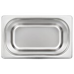 vidaXL Récipients Gastronorm 4 Pièces GN 1/4 150 mm Acier inoxydable
