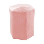 Pouf en velours côtelé guilia 35 cm