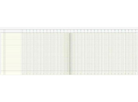König & Ebhardt Cahier à colonnes A4, 32 colonnes, 40 KÖNIG EBHARDT