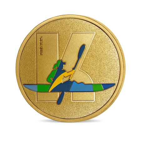 Jeux Olympiques et Paralympiques de Paris 2024 - Alphabet Sport - Médaillon K