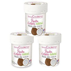 Arôme alimentaire naturel en poudre 45 g - noix de coco