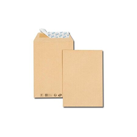Gpv 250 pochettes d'expédition, c4, 229 x 324 mm, kraft marron